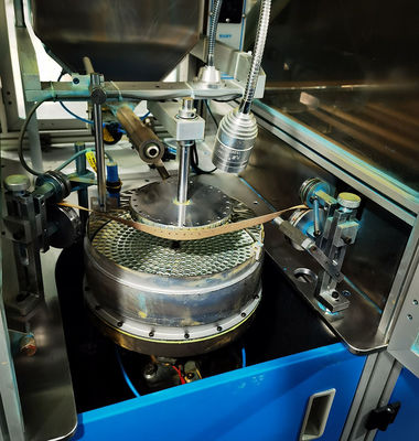 Máquina de recubrimiento y pintura de disco de tres tanques para equipos de producción de varistores