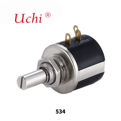 Potenciómetro de precisión bobinado de alambre de múltiples vueltas 534 10KΩ 2W