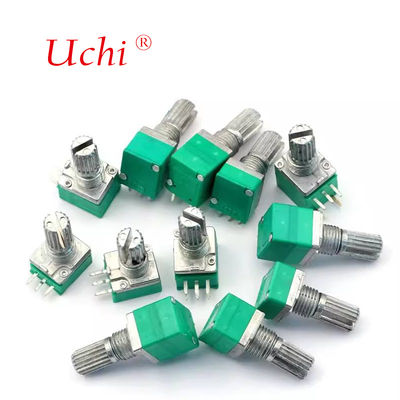 RK097NS Potenciómetro rotatorio mono de precisión de 5 pines 9mm 10K