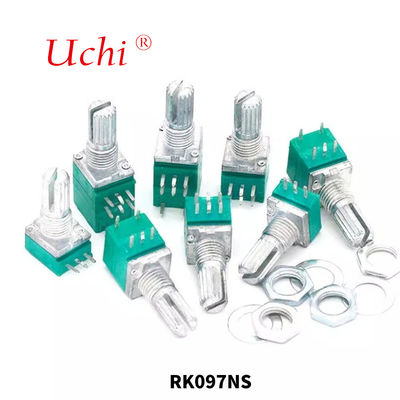 RK097NS Potenciómetro rotatorio mono de precisión de 5 pines 9mm 10K