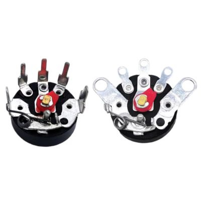 Potenciómetro rotatorio de película de carbono lineal RV12 con interruptor