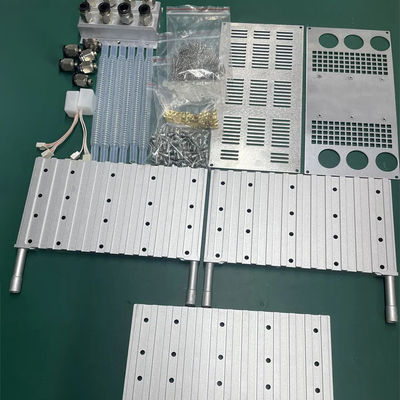 S17 Extrusión CNC Kit de placa de refrigeración por agua estándar Placa de refrigeración por agua de aluminio