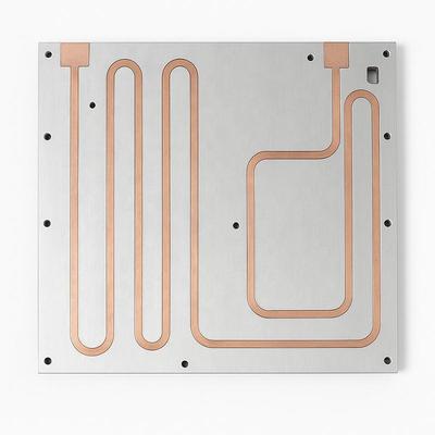 El sistema de refrigeración de agua de la placa de refrigeración de líquido del tubo de refrigeración del PSU