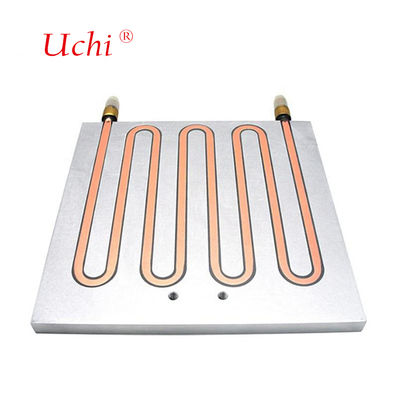 1500W IGBT módulo de refrigeración de agua El fregadero de calor de placa de aluminio de metal El fregadero de calor refrigerado por líquido