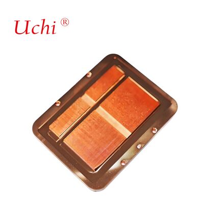 Tecnología de enfriamiento de placa fría para sistema de enfriamiento por agua láser con disipador de calor de cobre puro C1100