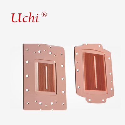 Disipadores de calor de aleación de aluminio-cobre serie 6000, incluyendo procesos de corte, doblado, punzonado y soldadura