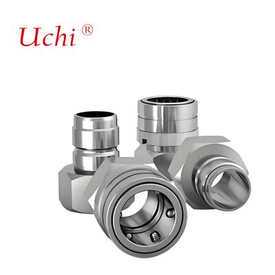 Accesorios personalizados para placas refrigeradas por líquido con conectores rápidos de acero inoxidable