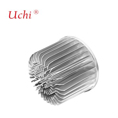 100 mm de plata con carcasa de aluminio radial fregadero de calor forjado en frío