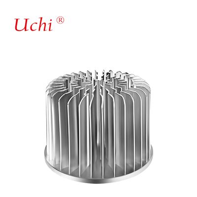 100 mm de plata con carcasa de aluminio radial fregadero de calor forjado en frío