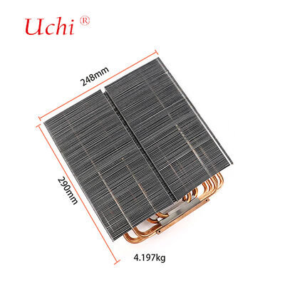 1500W LED disipador de calor - 5 Modulo de refrigeración de tubos de calor con cierre de cremallera