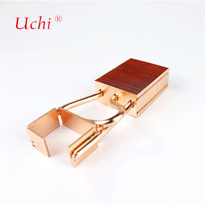 220W de cobre de la hebilla de la aleta del fregadero de calor para la lámpara del proyector