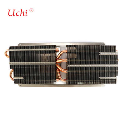 580W tubo de aluminio de aleta de calor Cpu disipador de calor