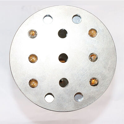 Disipador de calor de aleta de cremallera de tubo de calor de cobre para luces industriales