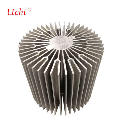 Profile redondo de aluminio iluminación LED disipador de calor