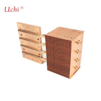 Disipador de calor de tubo de calor de cobre para vehículos de nueva energía