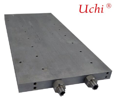 Vacuum Brazed Liquid Cold Plate  Heat Exchanger Hard Anodizing