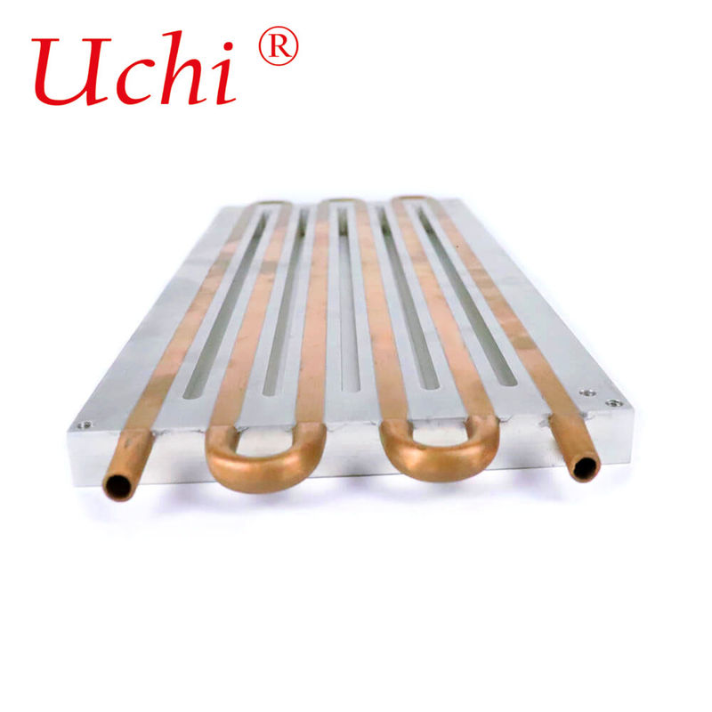 Placa de refrigeración por agua Placa de refrigeración por agua de aluminio Placa de refrigeración líquida Una aleación de aluminio Lavabo de refrigeración líquida