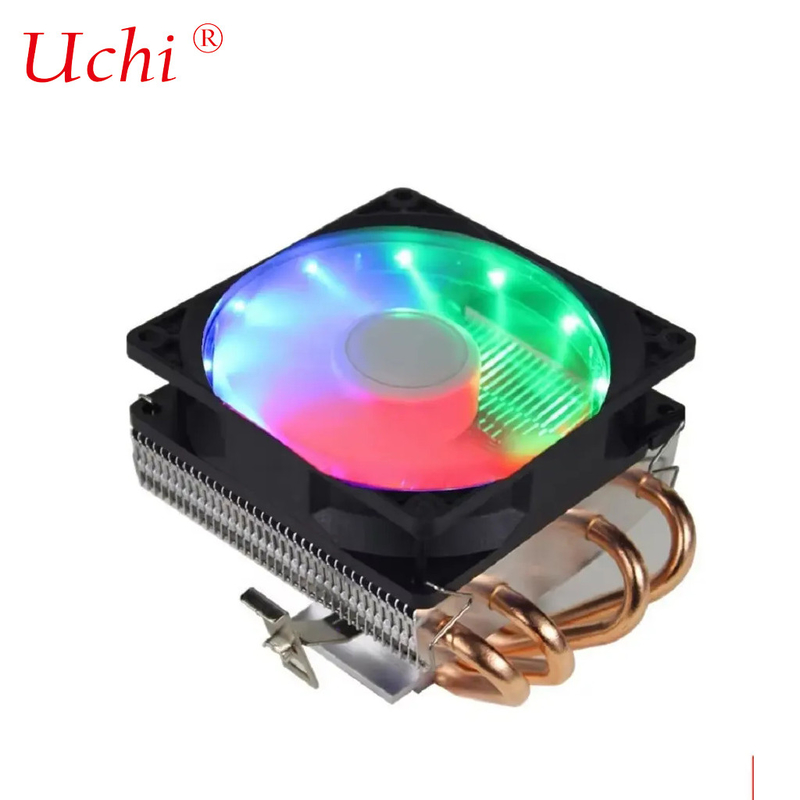 4 Tipo de refrigeración de la CPU por conducto de calor refrigeración de la CPU por disipador de calor de aluminio