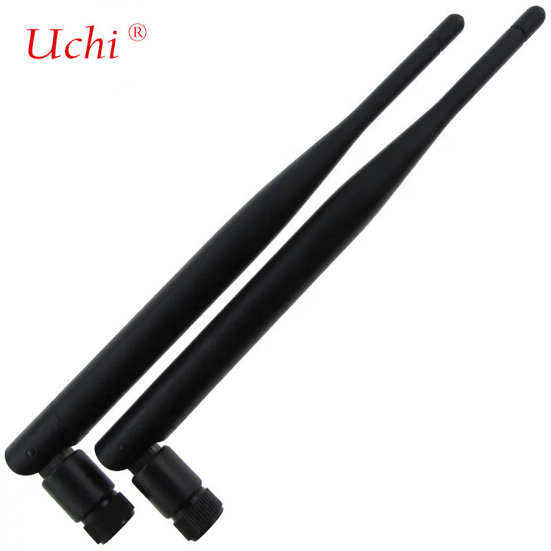 Lora 5dbi Alta ganancia 915 MHZ Antenna de látigo SMA Conector masculino Antenna de goma