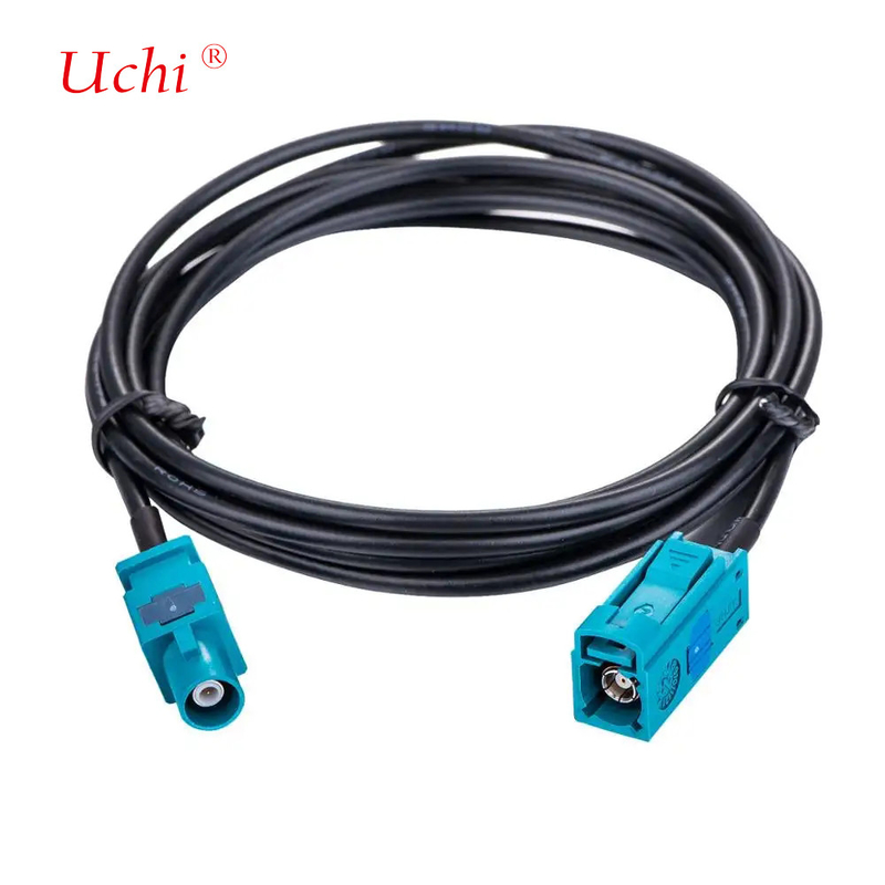 Cable de extensión de la antena del GPS de la cámara del coche Fakra Z con Fakra Z conector de conexión de mujer a mujer Jack RG174 5M Pigtail Fakra Cable