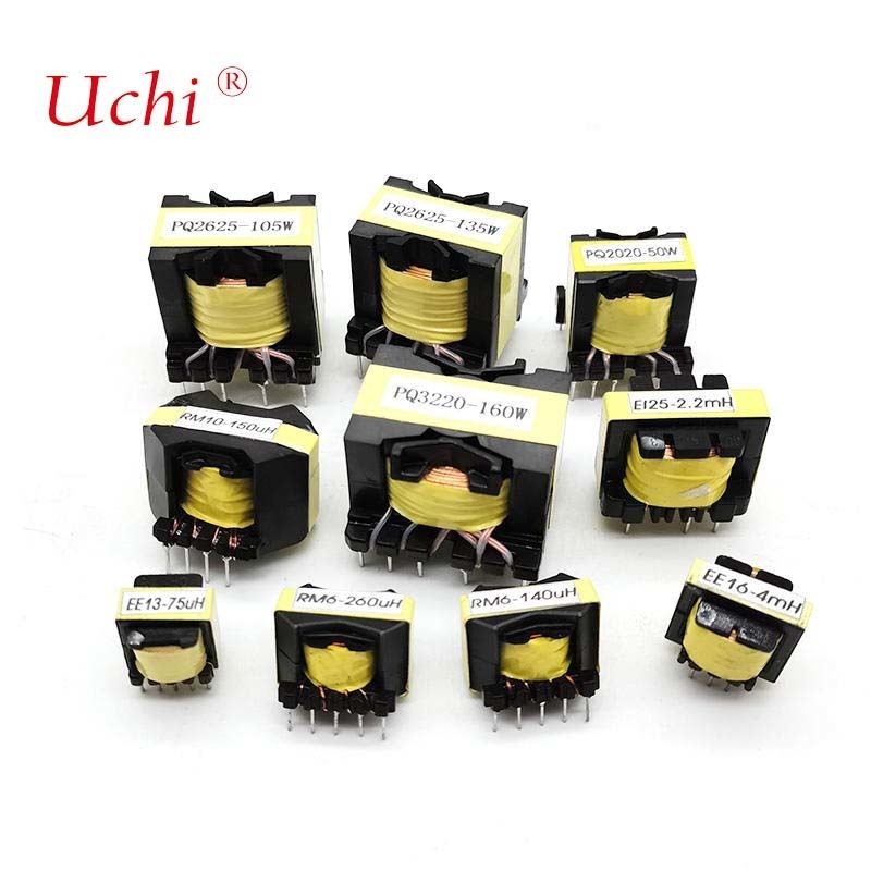 BEE1680 EE16 Transformador Principal de Distribución de Potencia Vertical Secundaria Ensanchada 4+2+2PIN