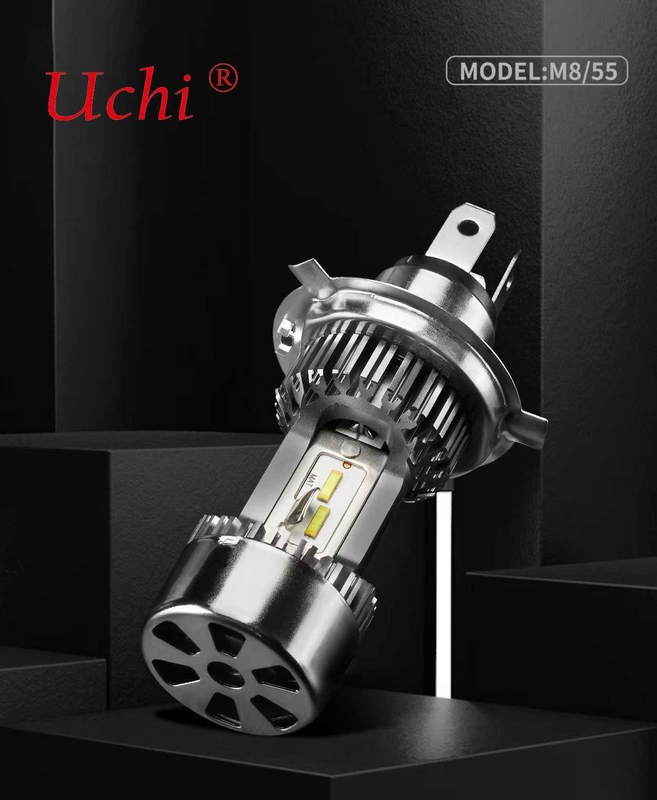 M8 Motocicleta eléctrica Ultra Brillante 9-48V Fronteras LED de Amplio Voltado