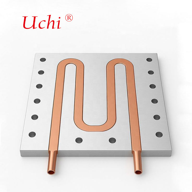 El sistema de refrigeración de agua de la placa de refrigeración de líquido del tubo de refrigeración del PSU