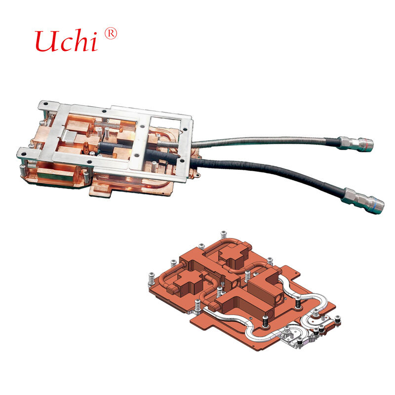 Enfriador líquido de placa fría soldado con cobre para servidor NVIDIA GB200/GB300