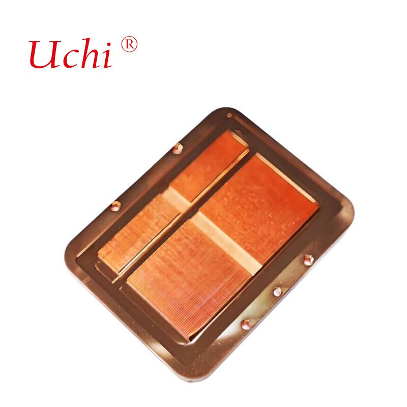 Tecnología de enfriamiento de placa fría para sistema de enfriamiento por agua láser con disipador de calor de cobre puro C1100