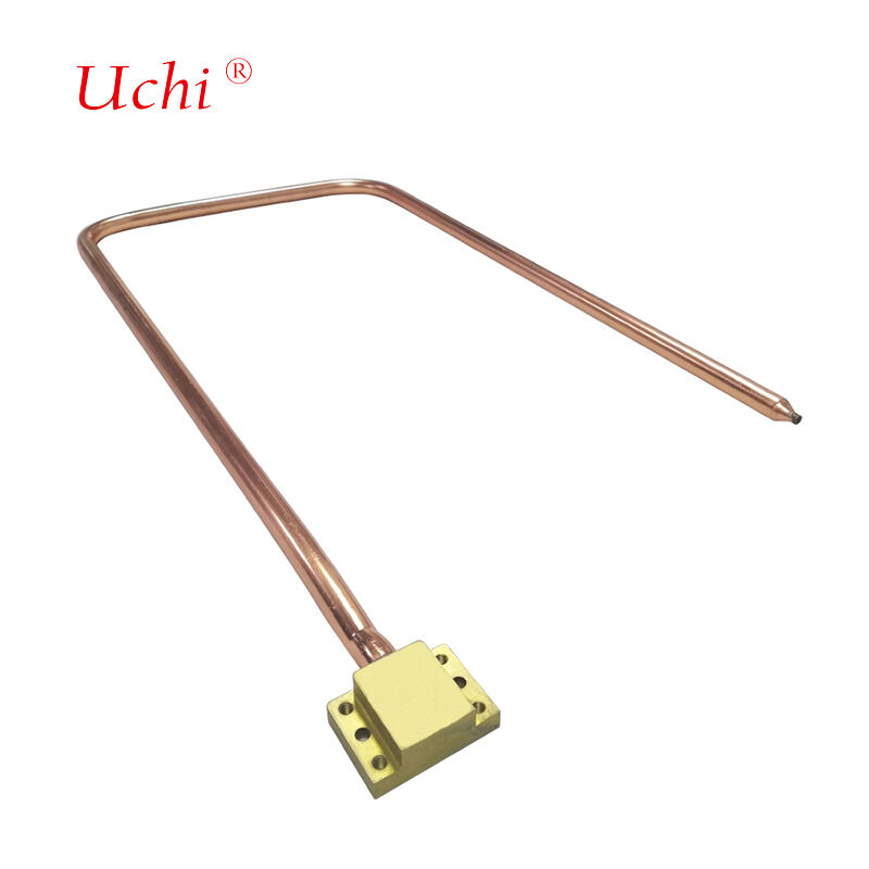 Tubo de calor curvado en ángulo recto refrigerado con líquido de cobre