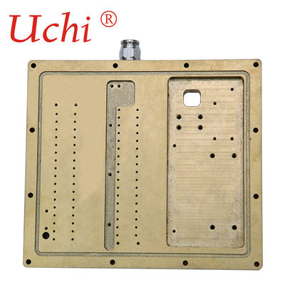 La fricción revuelve el material de aluminio de soldadura CU1100 de la placa de refrigeración por líquido