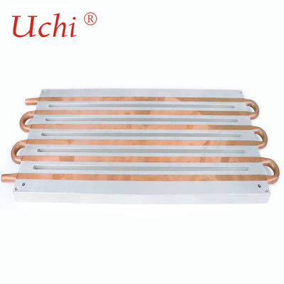 La precisión trabajó a máquina el disipador de calor frío refrigerado por agua de la placa para el amplificador de potencia