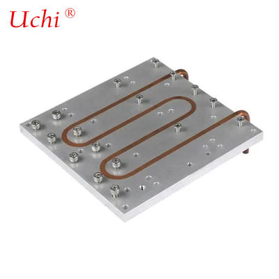 China Tubo de cobre de placa fría líquido prensado