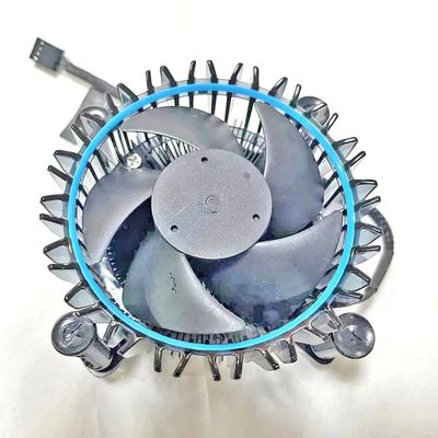 Refrigerador de CPU de radiador de aluminio Bajo ruido Refrigerador de aire Refrigerador de ventilador