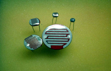 fotorresistor del LDR de la célula fotoconductora de los CD del metal del ohmio de 6.5m m los 0.5M