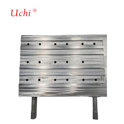 Disipadores de calor de placa fría líquida soldada por difusión Enfriamiento líquido de tubo en placa Superficie refrigerada por líquido