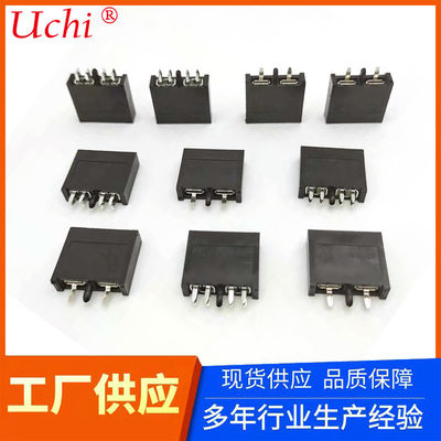 Aspecto elegante auto estañado de cobre amarillo del fusible 32VDC 50A de la cuchilla del PA PA66 PP